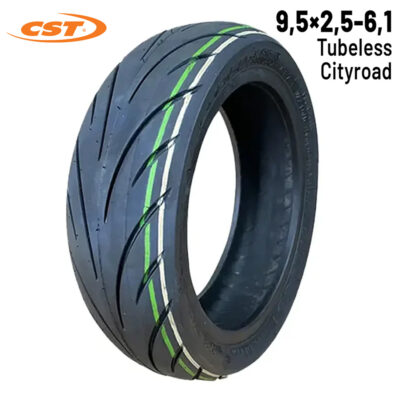Tubeless dæk 9.5x2.5-6.1
