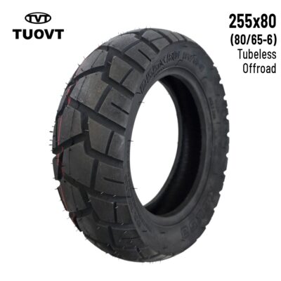 Slangeløst offroad dæk 10×3-6 fra Tuovt