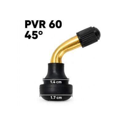 Tubeless-ventil PVR 60, 45°