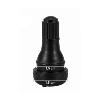 Tubelessventil til el-løbehjul 15mm lige